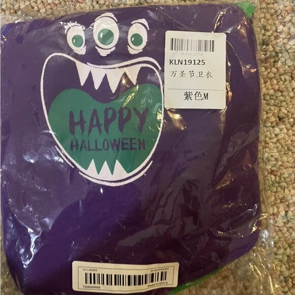 Dog Little Monster Sweatshirt Size Medium - Picture 11 of 12